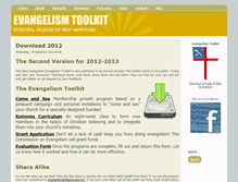 Tablet Screenshot of evangelism.nhepiscopal.org